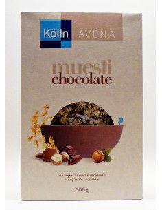 Chocolat Muesli Kölln 500 grammes d'avoine.