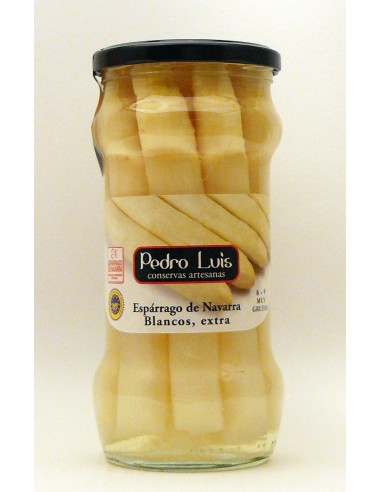 Espárragos de Navarra extra 6/9 frutos Pedro Luis 540 grs.