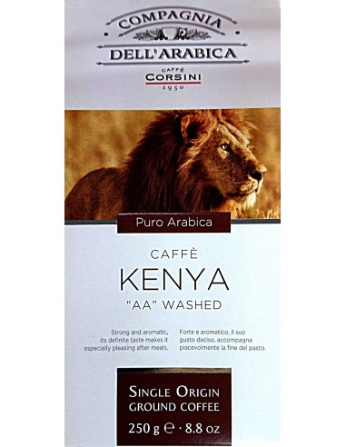 Kenya AA coffee Dell'Arabica 250 grs.