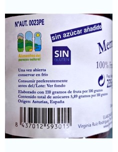 Mermelada ecológica arándanos Los Arándanos 235 grs. 2
