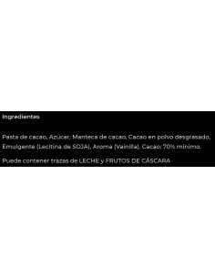 Chocolate 70% cacao Simón Coll 85gr 2