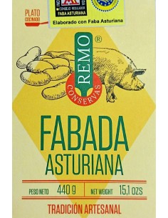 Fagioli asturiana stufato in scatola Remo 425 gr.