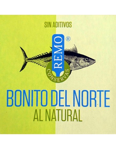 Conserve Bonito naturelles Remo 190 grs.