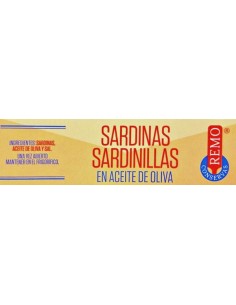 Sardinen in Olivenöl 120g Dosen Remo. 2