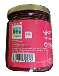 Heidelbeeren Himbeere Bio-Marmelade 250 gr. 2