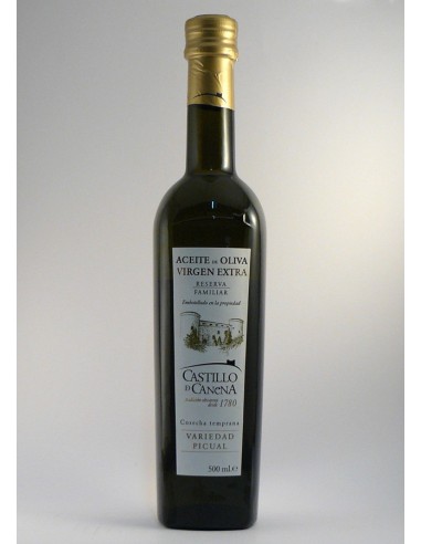 Oli oliva verge extra Castell de Canena Picual 500 ml.