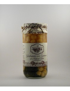 Cigrons amb espinacs al natural Rosara 660 grs.
