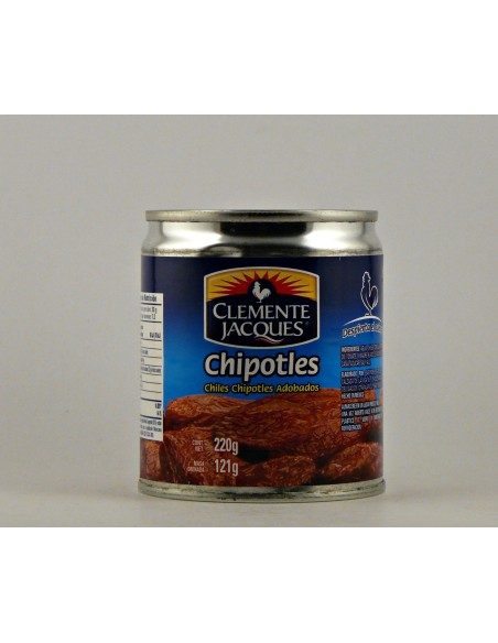Chiles chipotles adobados Clemente Jacques 220 grs.